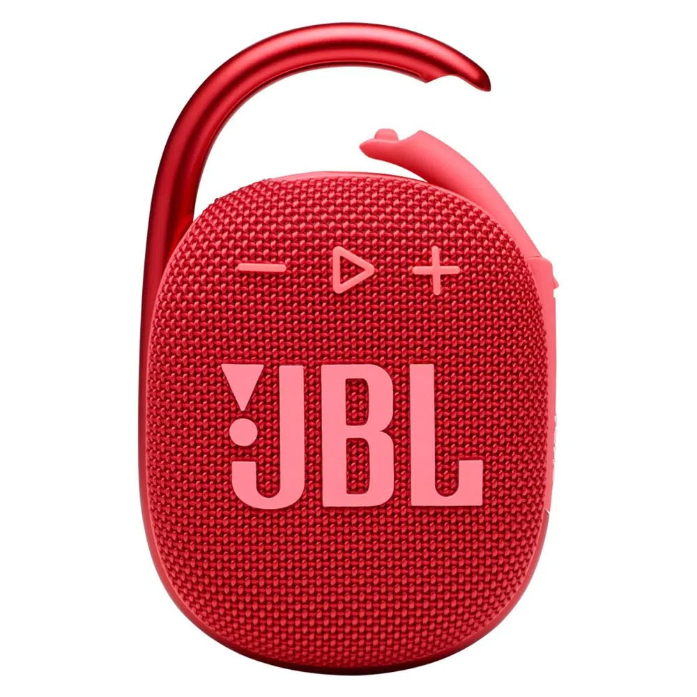 Caixa de Som JBL Clip 4 Bluetooth Portátil à Prova D'água - Vermelho