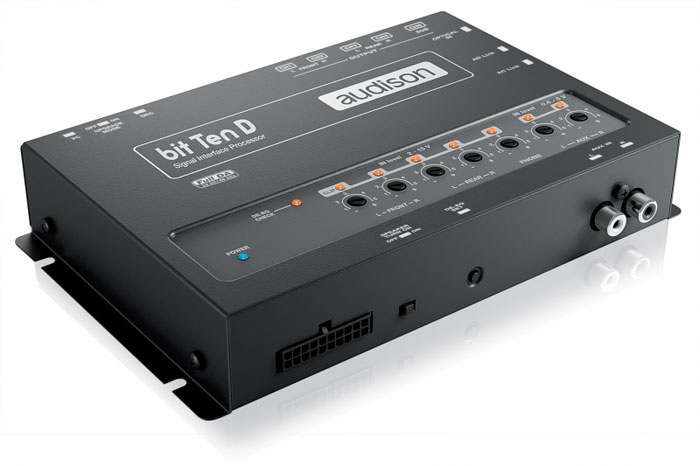 Processador de Áudio Audison Bit Ten D com Controle DRC