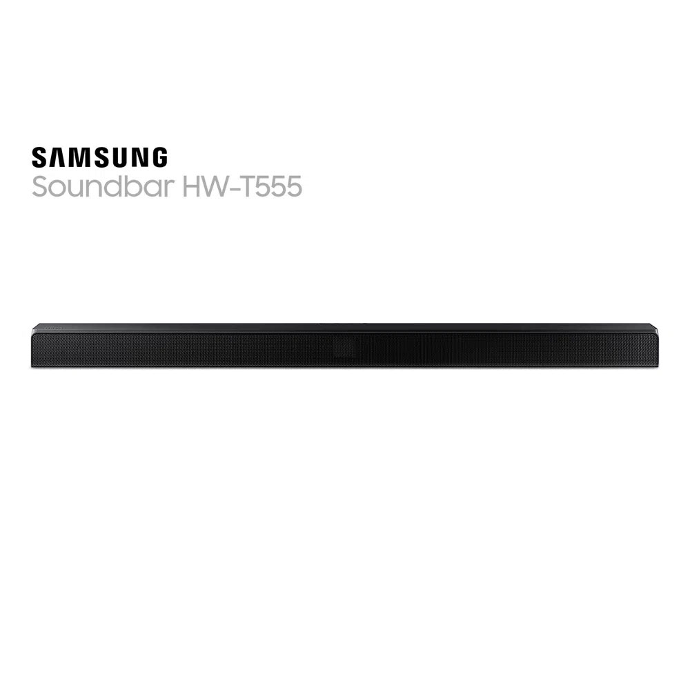 Soundbar Samsung HW-T555 , 320W com 2.1 canais, Bluetooth, Subwoofer Sem Fio e DTS Virtual:X