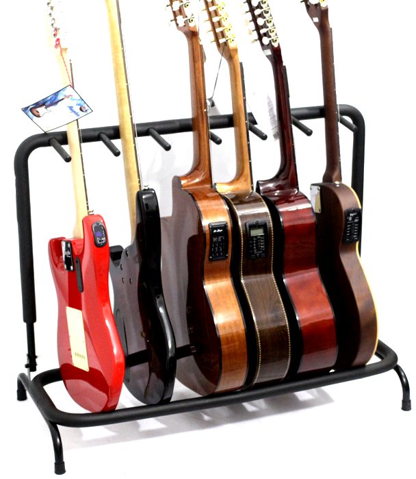 Suporte 6 Instrumento para Guitarra Violão Baixo Viola Caipira e Outros - Custom - (apenas o Suporte)