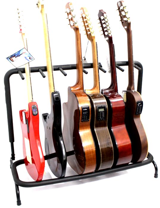 Suporte 6 Instrumento para Guitarra Violão Baixo Viola Caipira e Outros - Custom - (apenas o Suporte)