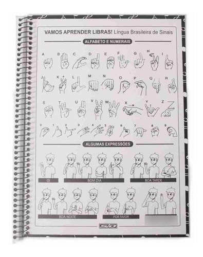 Caderno De Musica 80 Folhas Capa Dura Sortidos - 5 Unidades