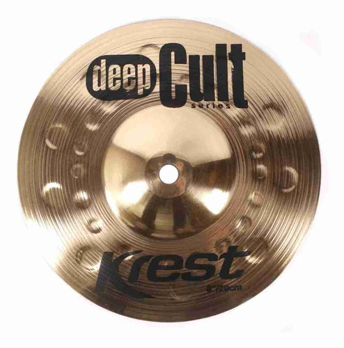 Kit De Pratos Deep Cult Krest Chimbal 14 Splash 08 Bronze B8