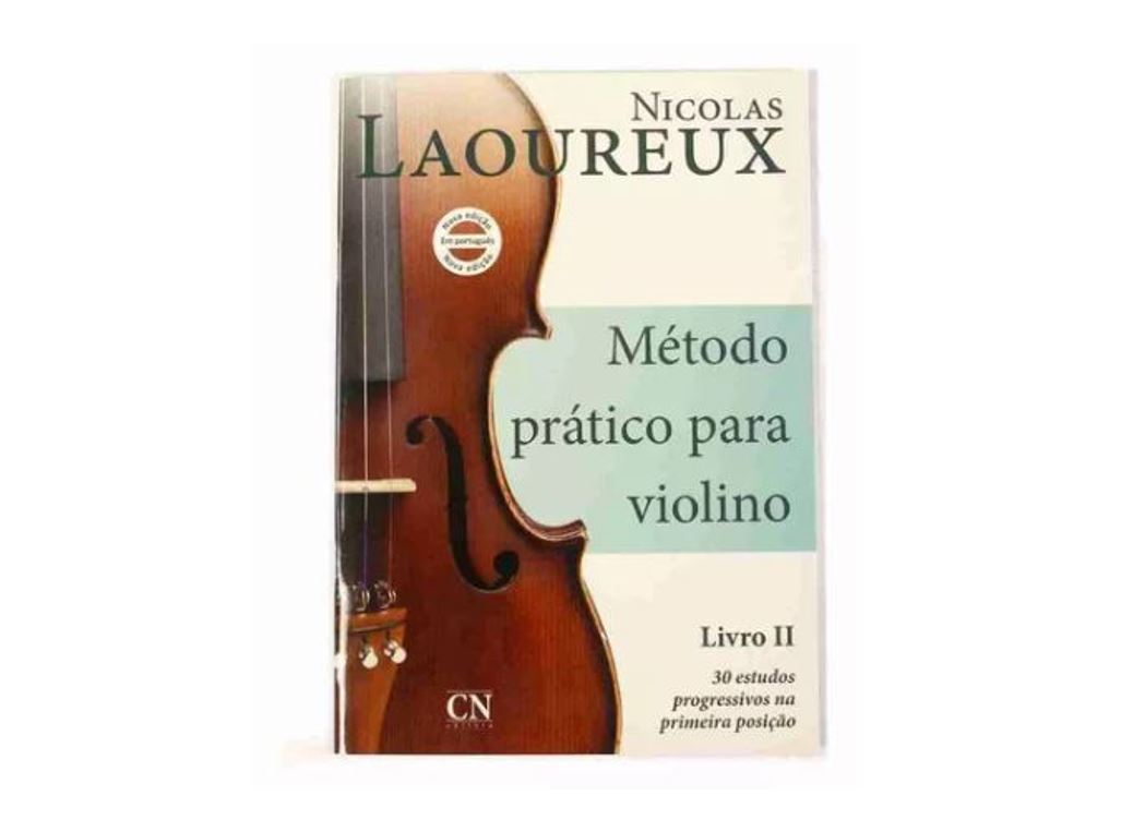 Método Prático Para Violino Nicolas Laoureux - Livro Ii ( 30 Estudos Progressivos Na Primeira Posição )