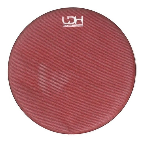 Pele Muda Bumbo De Bateria 20´ Mute Color Red Luen Drumhead - 98296