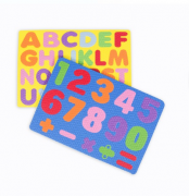 Kit Placa de Alfabeto em EVA e números e sinais