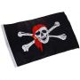 5 Peças Bandeira Pirata Jolly Roger 90x60cm