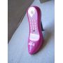 Telefone Sapato Salto Alto Pink Com Rosa Com Fio