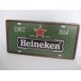 Placa Metal Vintage 30x17 Heineken Decoração Coleção