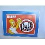 Placa Metal Os Simpsons 40x30 Duff