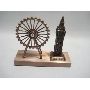 Miniatura Roda Gigante Big Ben Londres Enfeite Luxo