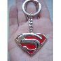 Chaveiro Emblema Superman Vermelho Metal Super Homem
