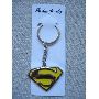 Chaveiro Emblema Superman Amarelo Metal Super Ll Homem