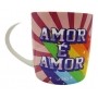 Caneca Ceramica Amor É Amor Diversidade 390ml