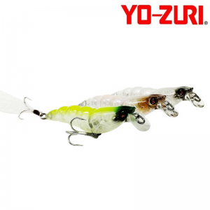 Isca Artificial Yo-Zuri Crystal 3D Shrimp (SS) 90 - R1162