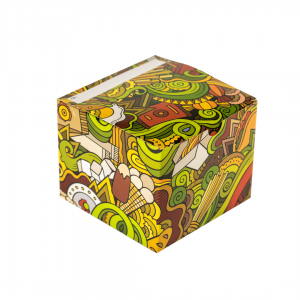 Box | Embalagem para Hambúrguer Delivery EXTRA GRANDE VERDE