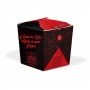 Box | Embalagem para Macarrão / Arroz Delivery PRETO GRANDE 1000ml