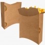 Caixa | Embalagem para Batata Frita Delivery KRAFT - 100 unidades