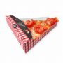 Delivery | Embalagem de Fatia de Pizza para Viagem XADREZ - 100 unidades