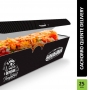 Delivery | Embalagem para Hot Dog 25cm PRETO - 300 unidades