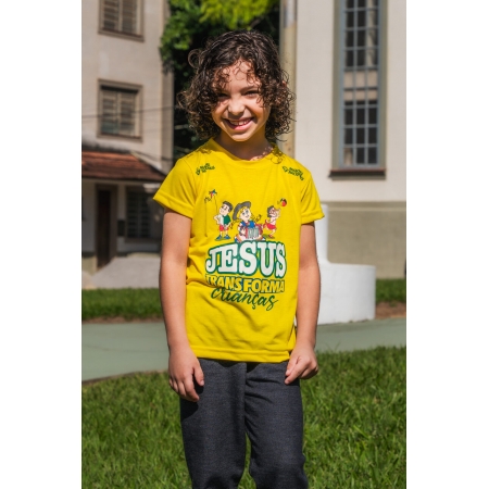 Camisa infantil Jesus Transforma