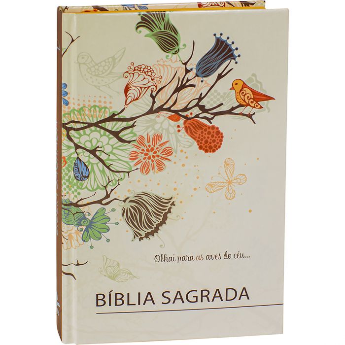 Bíblia Sagrada Flores e Pássaros | ARC