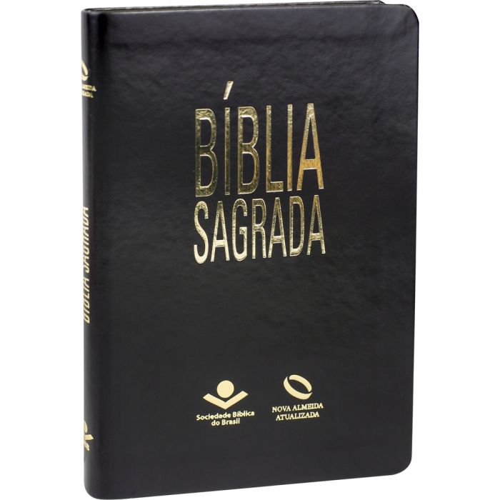 Bíblia Sagrada Slim Média | NAA | Preta