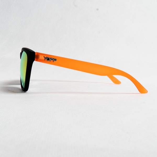 Pré-Venda Óculos Yopp - Preto e laranja e lente laranja - Laranja Mecânica