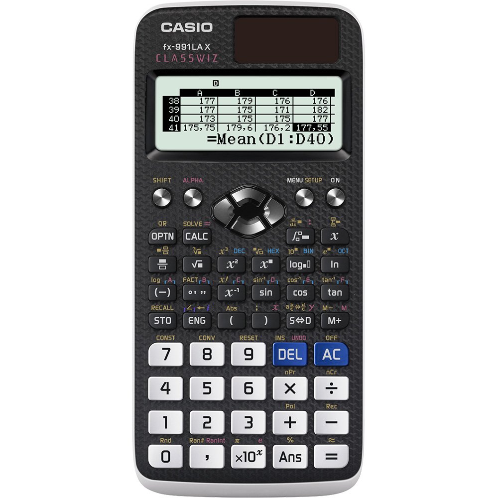 Calculadora Científica Casio FX-991LAX Classwiz 553 Funções