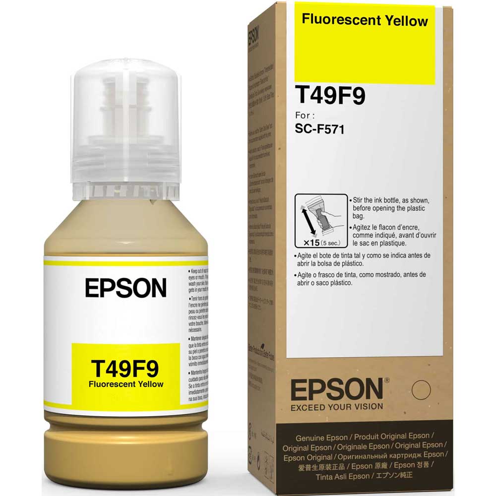 Tinta Sublimática Epson T49F920 Amarelo Fluorescente F571
