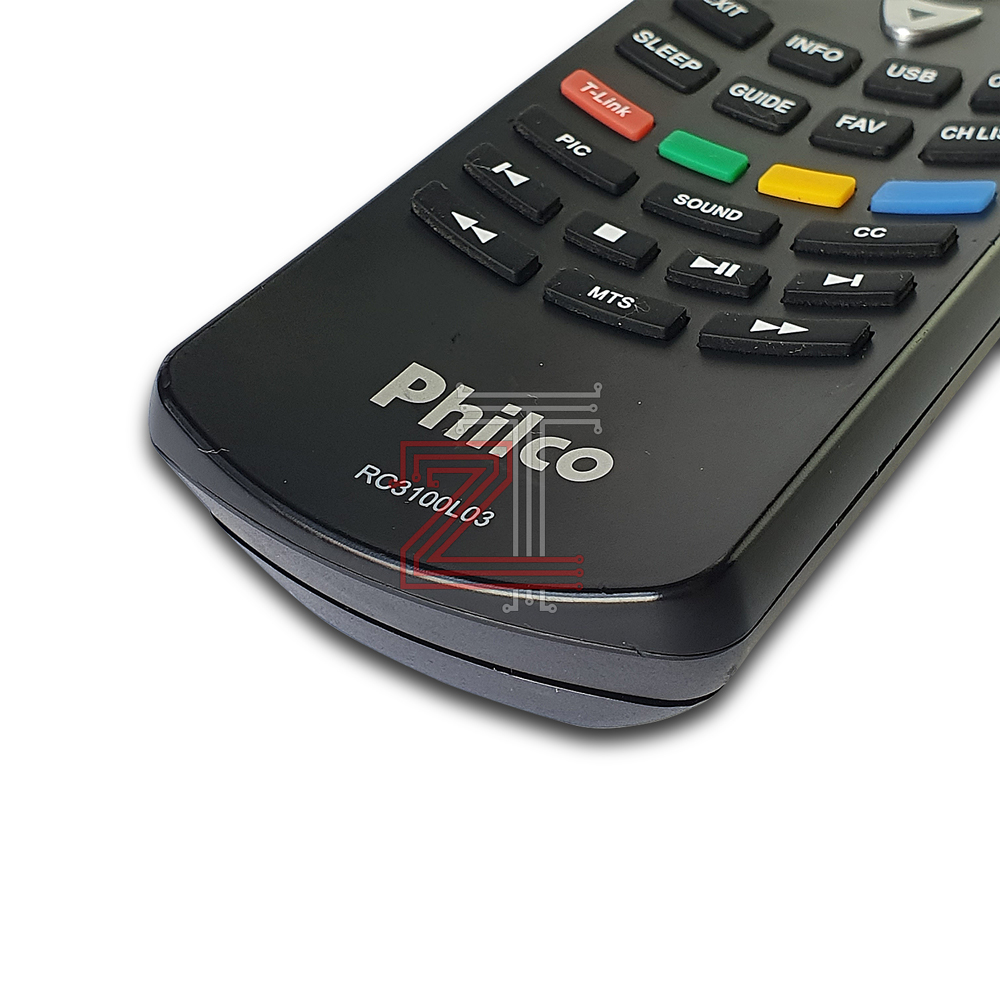 CONTROLE REMOTO TV PHILCO RC3100L03 LED SMART 3D FUNÇÃO NETFLIX