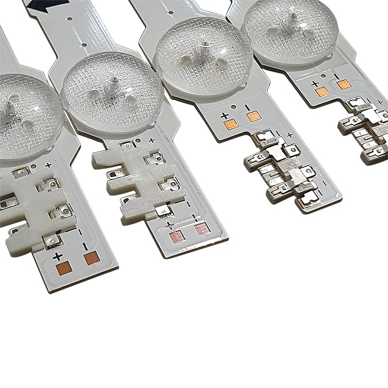 KIT 12 BARRAS LED SAMSUNG - Modelo UN50HU7000G | Código 6x LM41-00088Z / 6x LM41-00088Y