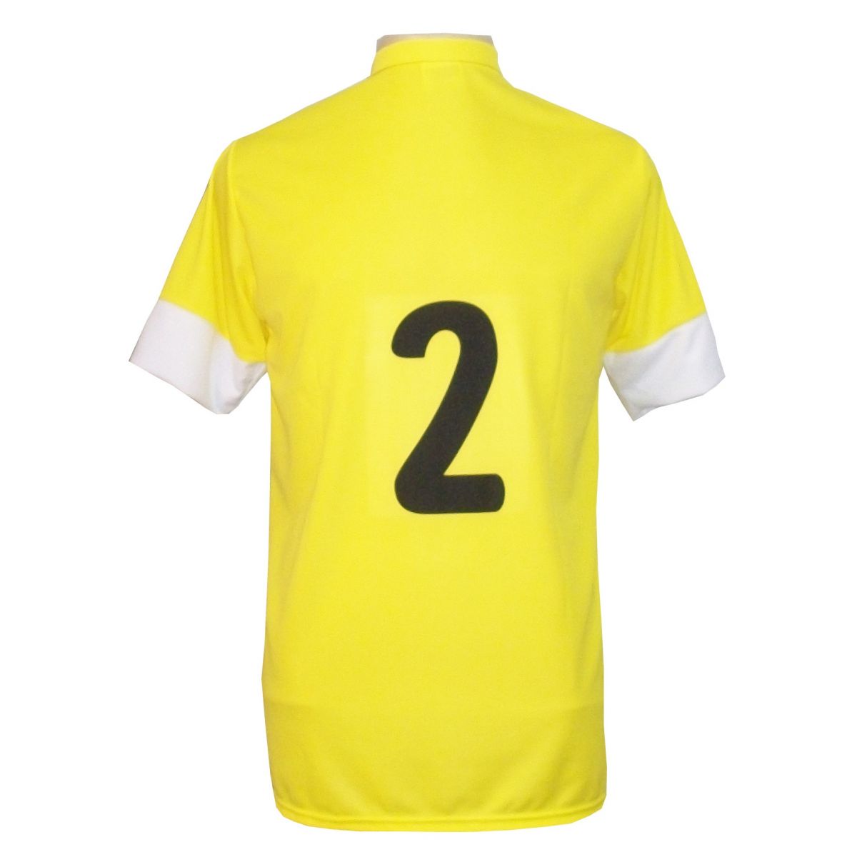 Jogo de Camisa com 14 unidades modelo Sporting Amarelo/Preto/Branco
