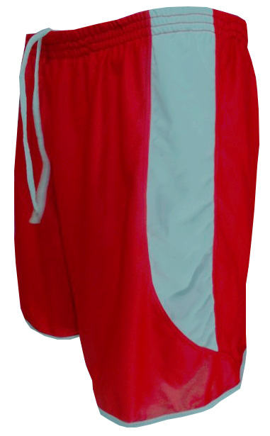 Uniforme Esportivo com 14 camisas modelo Sporting Branco/Vermelho + 14 calções modelo Copa + 1 Goleiro + Brindes