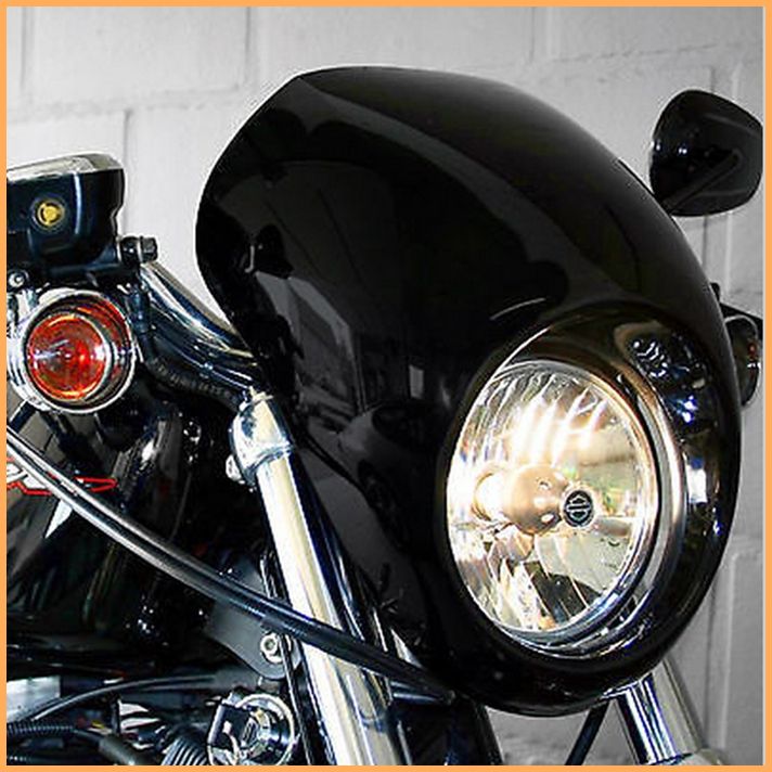 Carenagem de Farol Harley Sportster 883 e 1200 - Preto Brilho