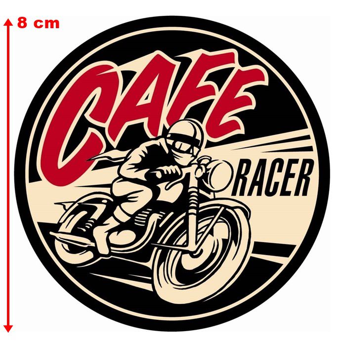 Adesivo Cafe Racer - Unidade  - Race Custom