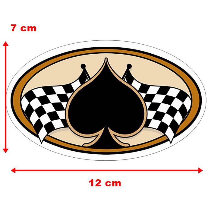 Adesivo Flag Az - Oval - Unidade  - Race Custom