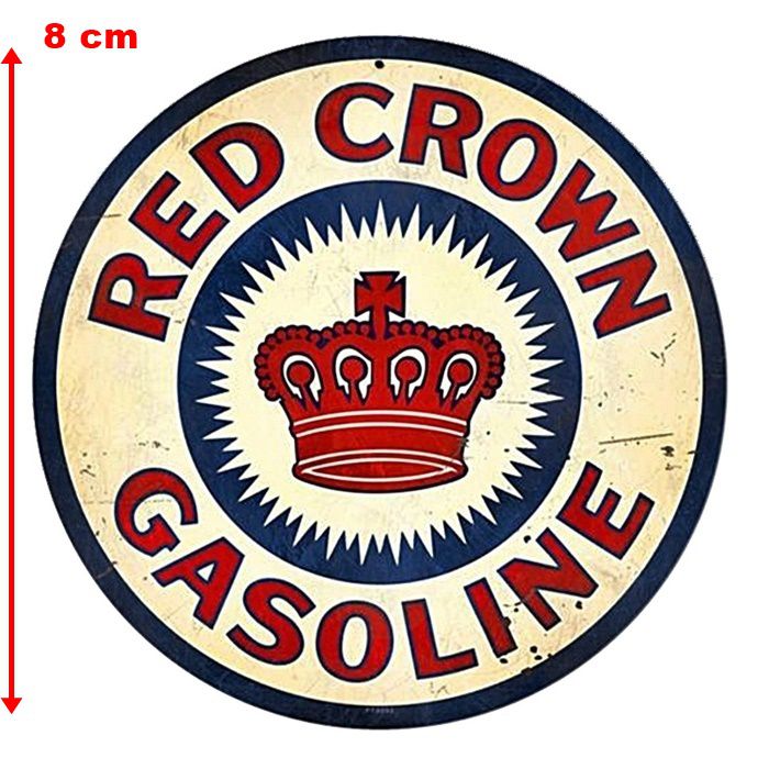 Adesivo Red Crow Gasoline - Unidade