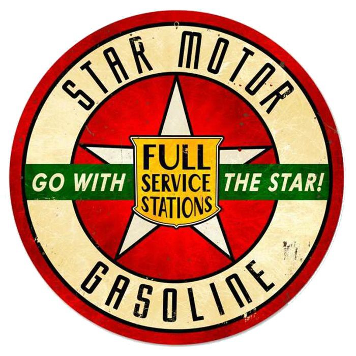 Adesivo Star Motor Gasoline - Unidade