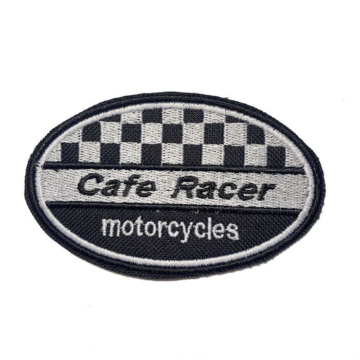 Patch Bordado Cafe Racer  - 6 X 10 CM  - Race Custom