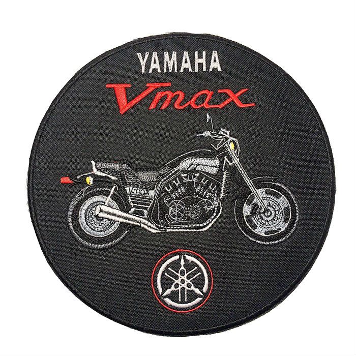 Patch Bordado Yamaha Vmax - 19 x19 Cm