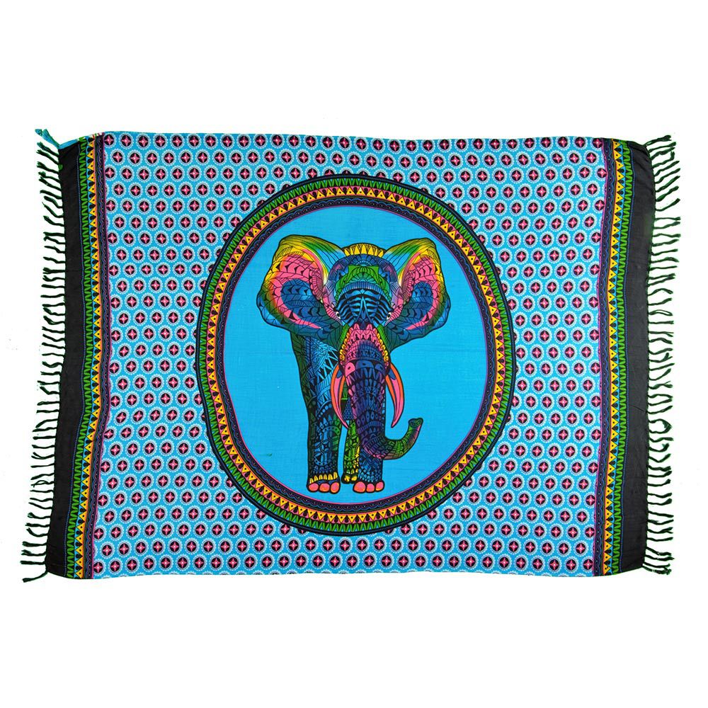 Canga Mandala Elefante Rainbow