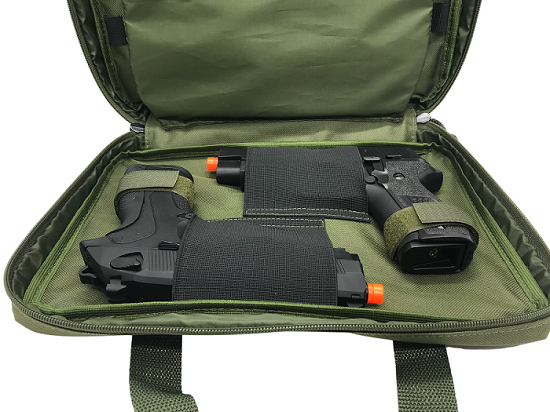 Case para Transporte de Pistola - Verde/ AN  - MAB AIRSOFT