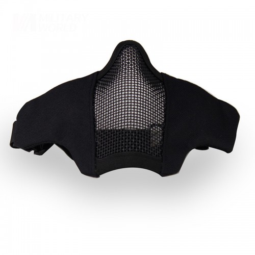 Mascara de Proteção Meia Face Confort - Black  - MAB AIRSOFT