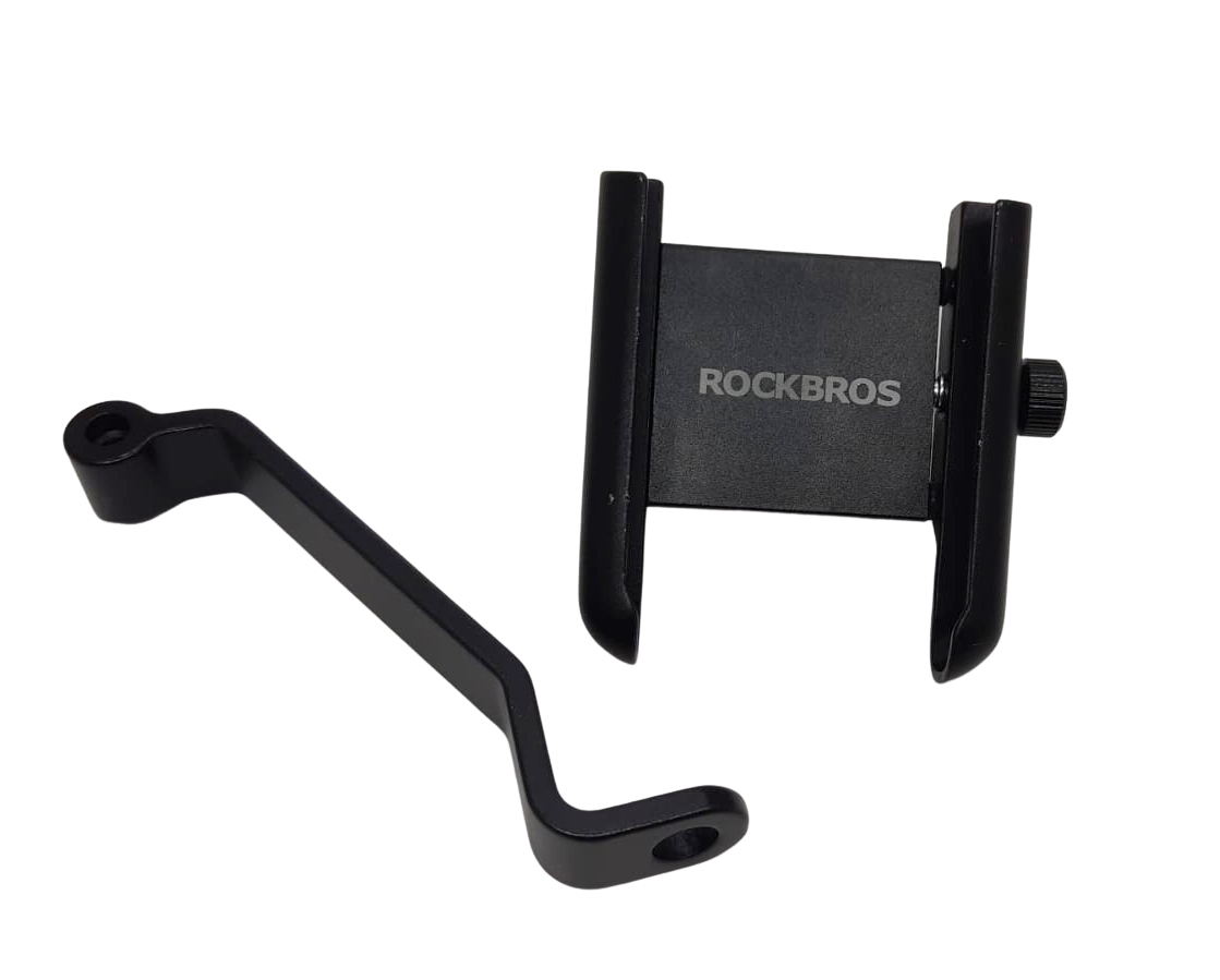 Suporte p/ Celular Bike Retrovisor - RockBros B1-1BK  - MAB AIRSOFT
