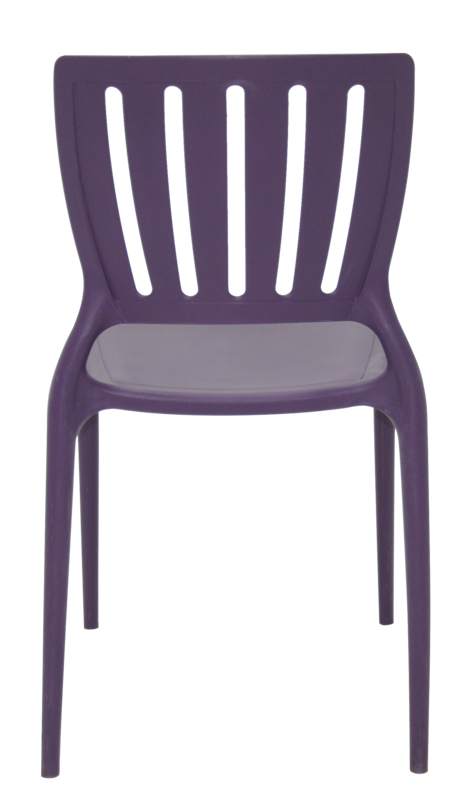 Cadeira Sofia Encosto Vazado Lilás Tramontina 92035/080