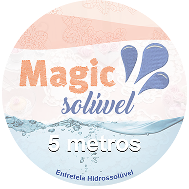 Entretela Hidrossolúvel - Magic Solúvel 5 Metros
