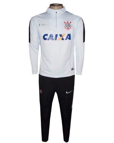 Agasalho Corinthians Branco de Treino Nike - AGAIMPORTADOS