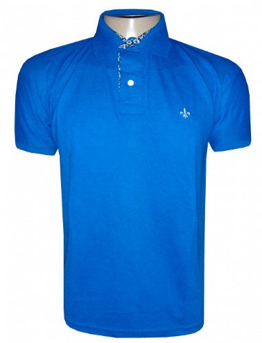 Camisa Polo Dudalina Azul Royal Lisa - AGAIMPORTADOS