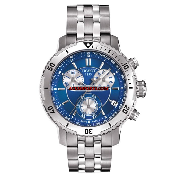 Relógio Masculino Tissot PRS 200 T067 - Azul  - AGAIMPORTADOS